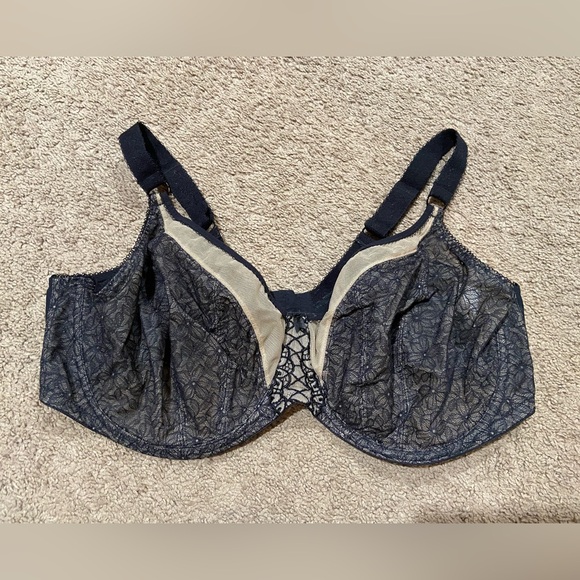 Elomi Other - Elomi Sadie Underwire Balcony Bra 4430 Black US Size 42I